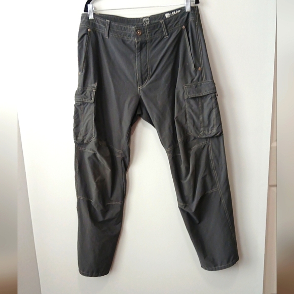 Kuhl Gray Lightweight Hiking Pants Men's Size 34×30 Outdoors Nature Camping - Picture 1 of 9